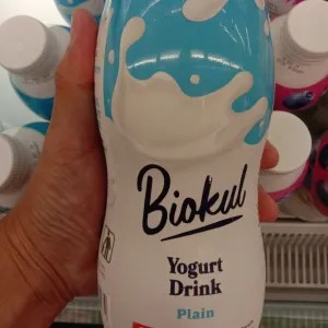 Biokul drink yoghurt rasa plain 1L