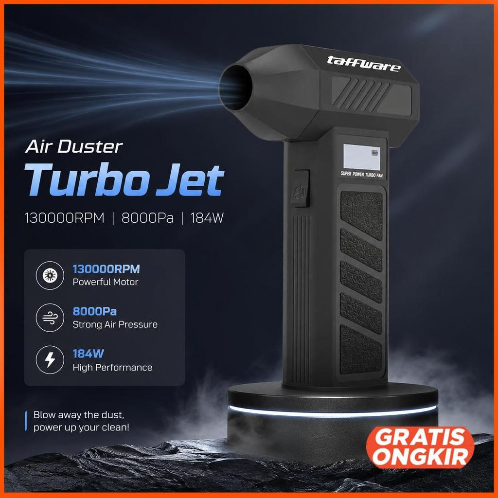 Taffware Jet Fan Turbo Blower - Vacuum Cleaner Mini 130rb RPM