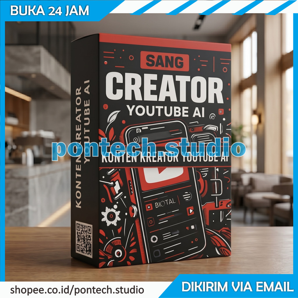 SANG CREATOR AI - KELAS BELAJAR BELAJAR JADI KONTEN KREATOR YOUTUBE DENGAN MANFAATKAN AI
