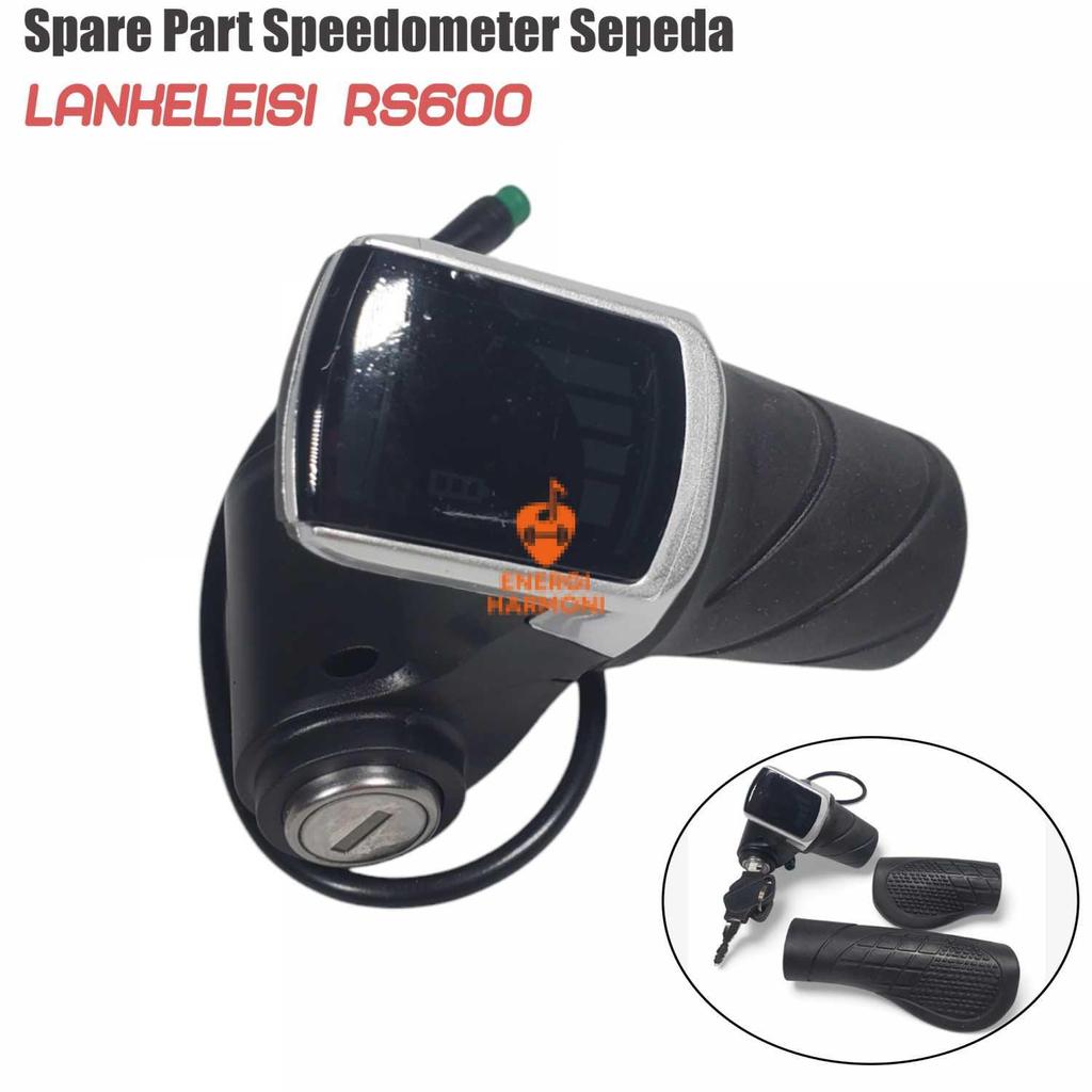 Lankeleisi Speedometer Sepeda Original RS600 LCD Display