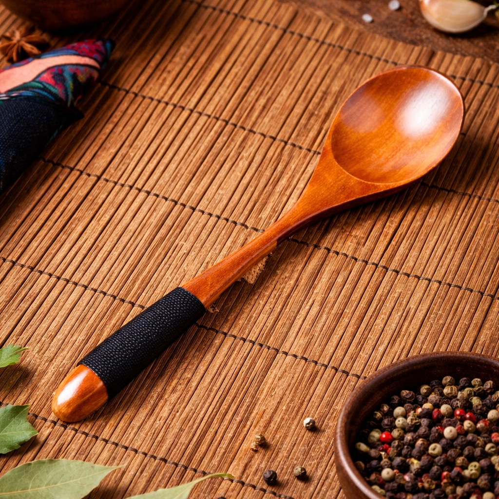 Novelty Sendok Sayur Centong Sup Soup Laddle Wooden Spoon - RR-20 - PGPR