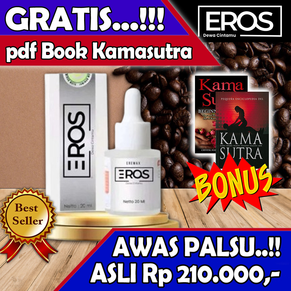Eros Tetes Pria Perkasa Original Dewa Cintamu Serum Wangi Parfum paling Ampuh Eremax Asli