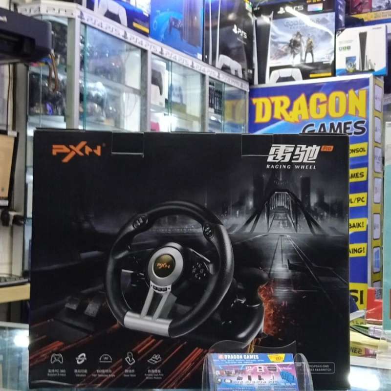 Readyy Stik Stir Pxn V3 Pro Streering Racing Wheel- Stik Stir Ps3 Ps4 Pc Xbox
