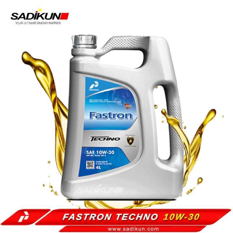 Pertamina Fastron Techno 10W - 30 Oli Pelumas [4 L]