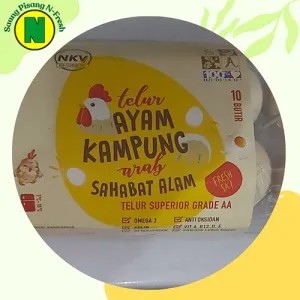 Telur Ayam Kampung Arab 10's