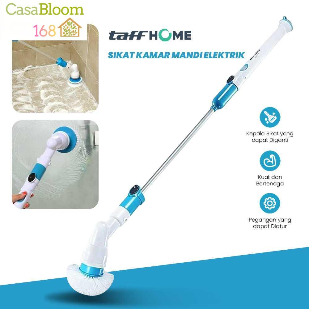CasaBloom Hurricane Spin Scrubber Tools Set Sikat Kamar Mandi Elektrik - WQ8111