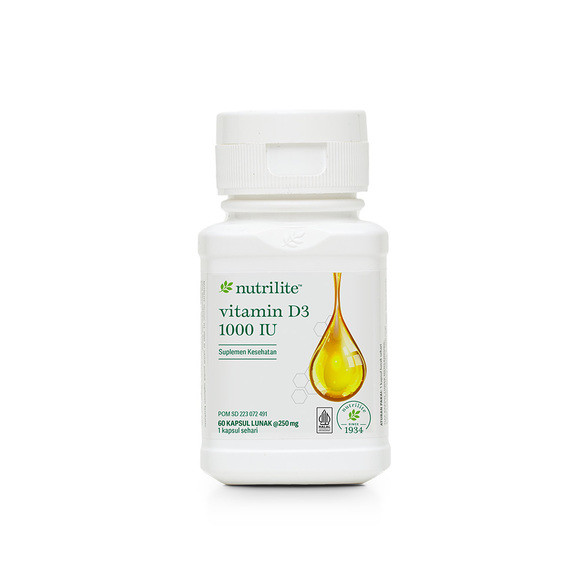 Nutrilite Vitamin D3 1000 IU Amway Original