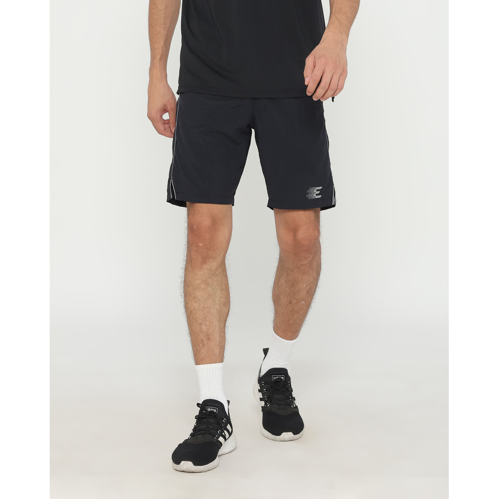 Erigo Running Short Pants Chad Black - Celana Pendek Olahraga Unisex