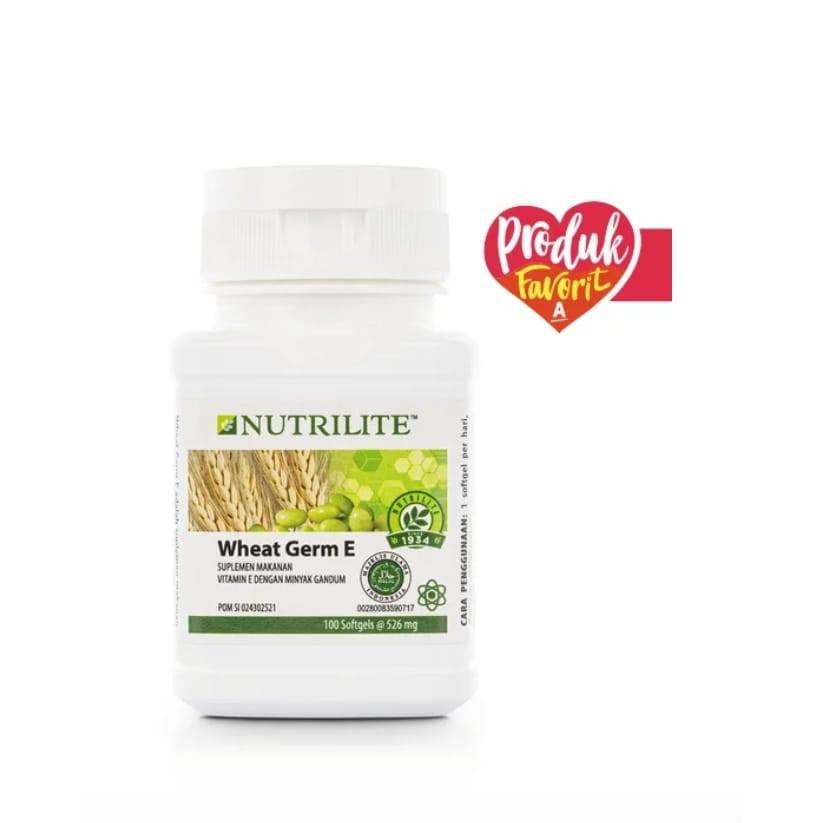 Wheat germ E vitamin E 100 softgels Original Nutrilite AMWAY(AA02)
