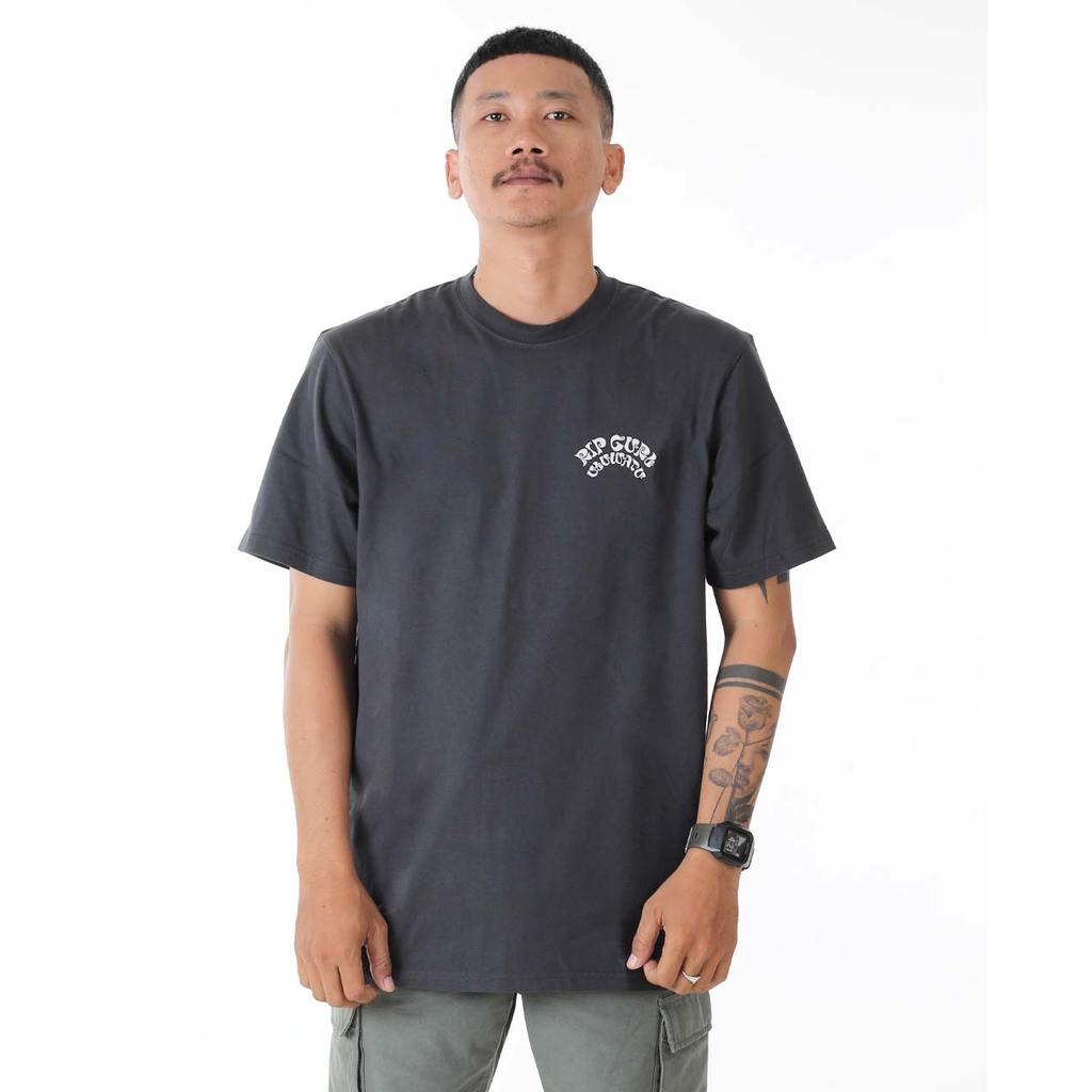 Rip Curl Men Kecak Uluwatu Desto Tee - Washed Black