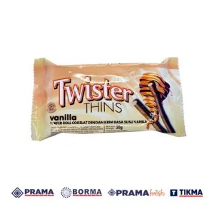 TWISTER VANILLA THINS 15GR
