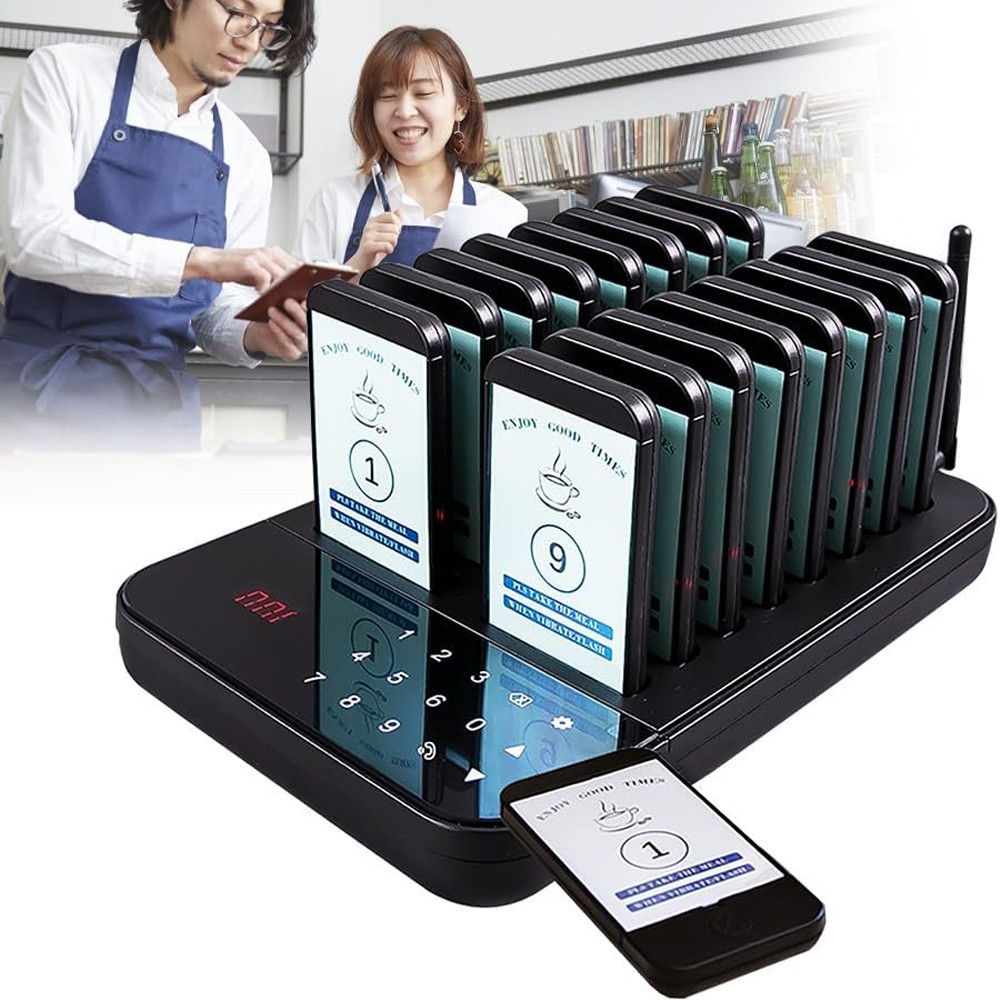 Wireless Calling System Restaurant Mesin Antrian