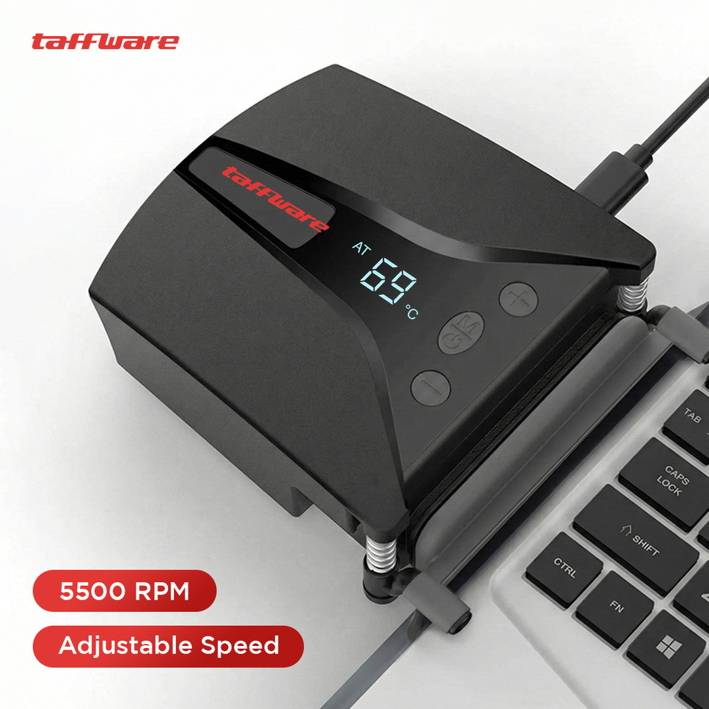 Vacuum Cooler Laptop 5500RPM USB Cooling Fan Taffware LC06