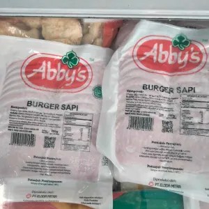 Burger Sapi Abbys 20per pack