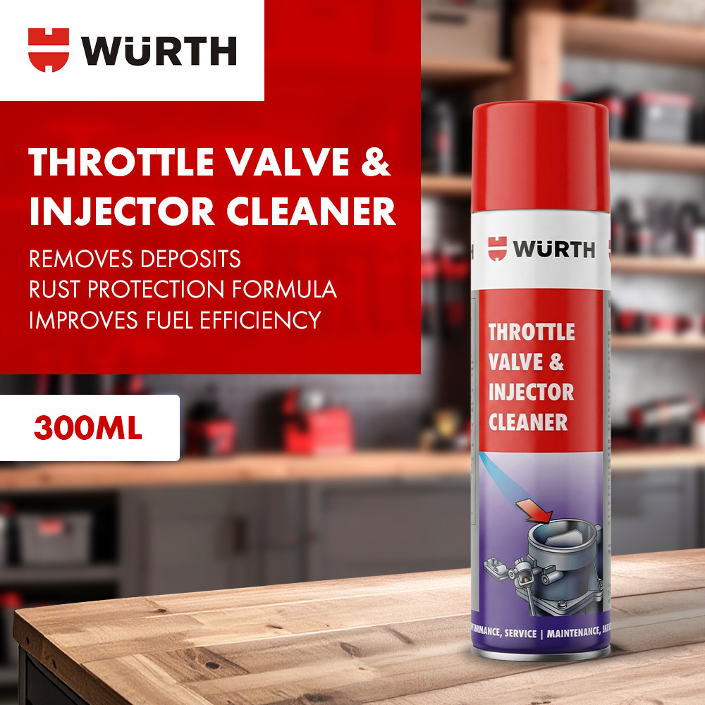 Wurth Throttle Valve & Injector Cleaner