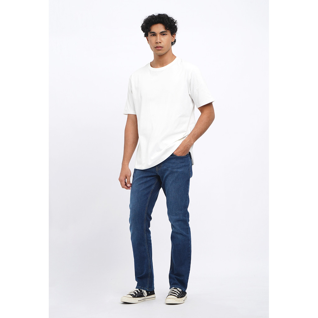 Tirajeans Slim Denim Pants 7-MLDISEA126B009 Med Blue