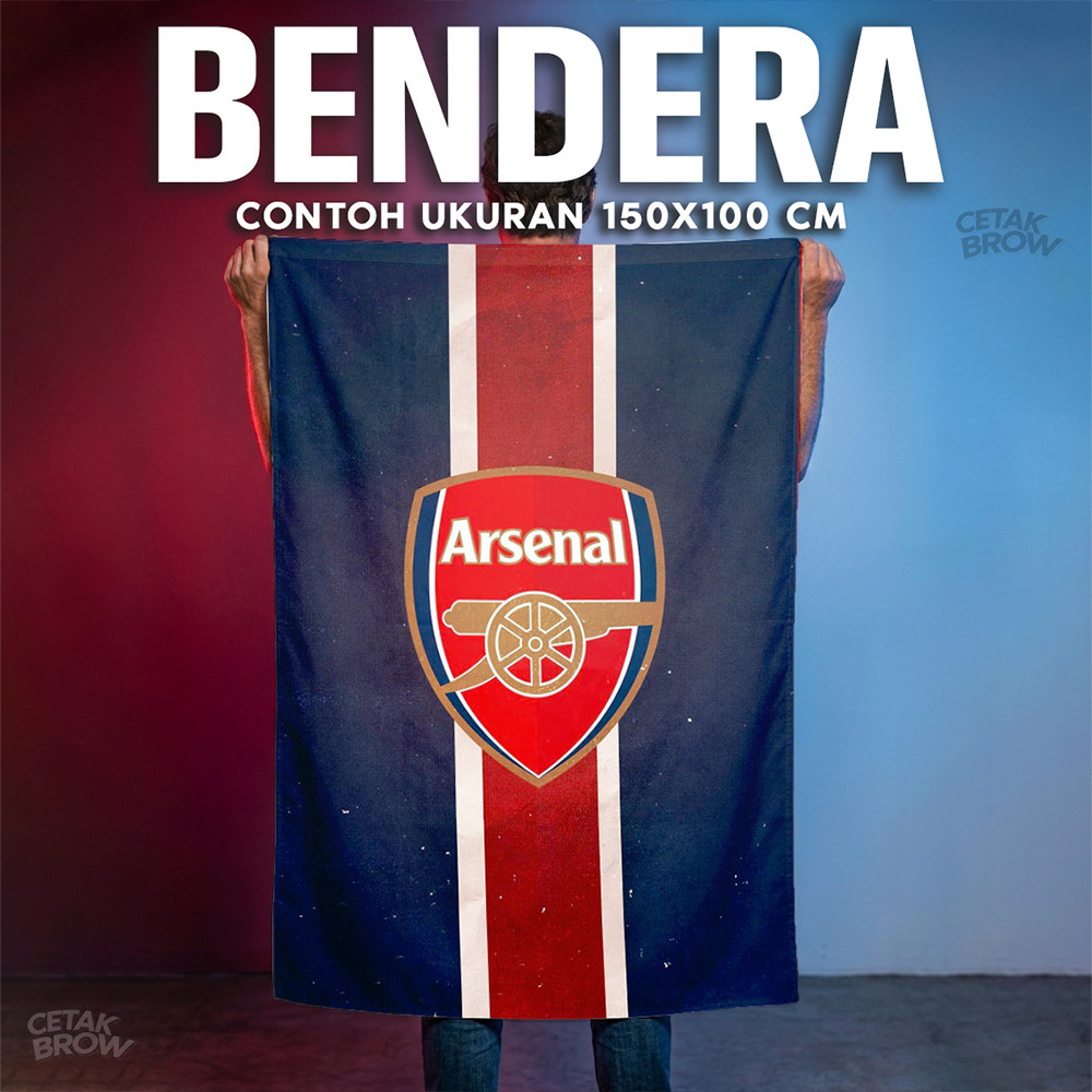 Bendera Arsenal Bruised Banana Retro Kit Iconic 90s Away Jersey Pattern Abstract Aesthetic Bisa Ceta