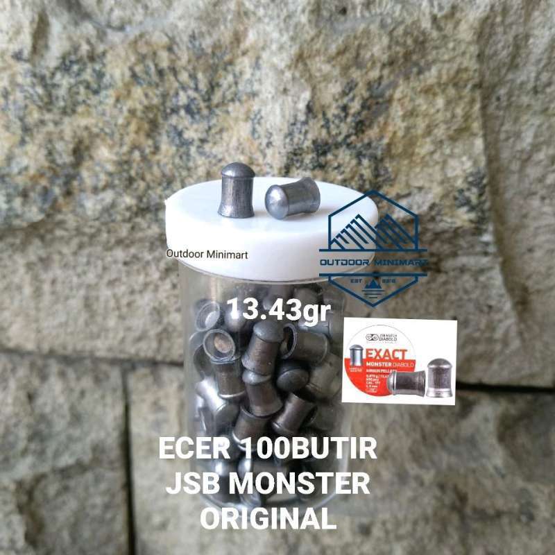 DISKONN ECERAN 100 BUTIR JSB EXACT MONSTER