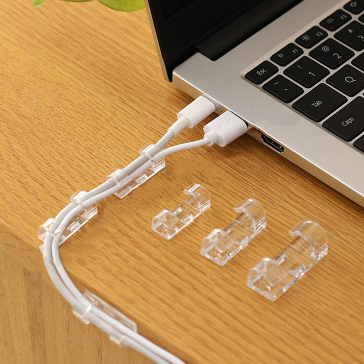 CHN Klip Pengatur Kabel Organizer Cable Clip 20 PCS - FT8018-3