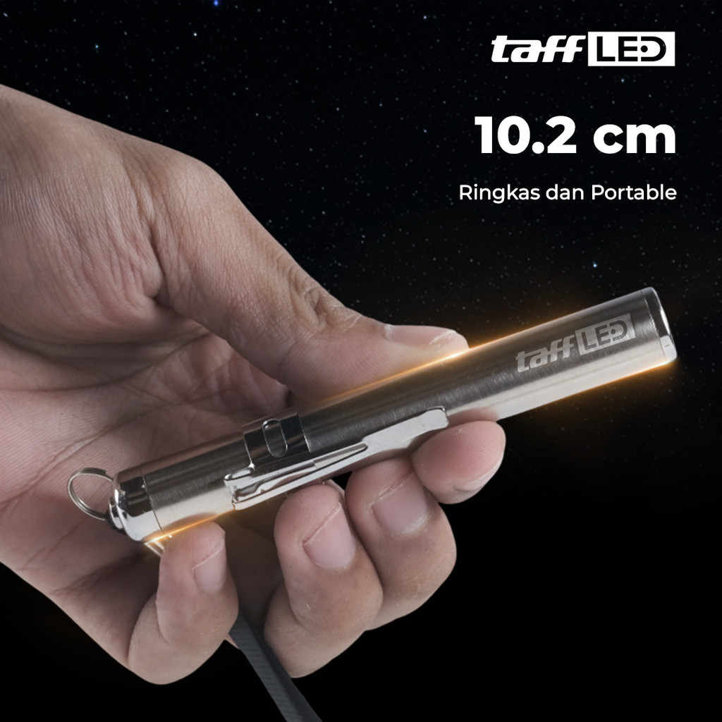TaffLED Senter LED CREE XML Mini Flashlight 55 Lumens - Mini 865