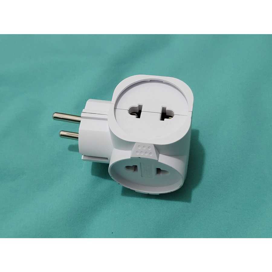 Mikotek Mt-7899K Steker Datar T-Multi 4 Cabang / T Multi Stopkontak
