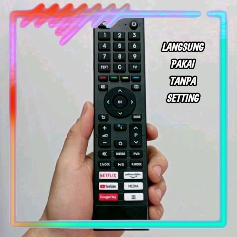 Remot Remote Smart TV Non Voice Universal Tanpa Setting Toshiba 32V35KP 43V35KP 32E31KP 43E31KP 40E3