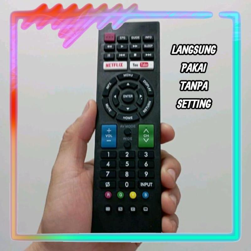 Remot Remote TV Universal Tanpa Setting Sharp LC-60UA6500X LC-40SA5500X LC-50UA6500X LC-32SA4500X LC