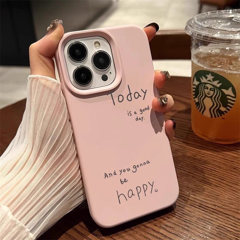 [Case Infinity] Happy Lucky Casing Hp Redmi 15 15C A5 13C 13X 13 Note 14 4G 5G Lucu Silicone Terbaru