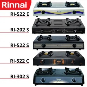 Kompor gas Rinai 2 tungku RI 202 S