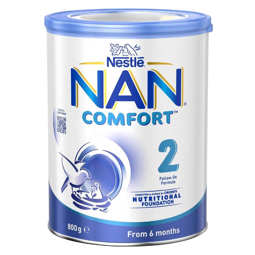 Nestle Nan Comfort 2 FollowOn Baby Formula 6-12M 800g Susu Bayi Formula Original Kualitas Premium Nu