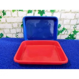 nampan/talam plastik kotak ukuran NS-02 panda star