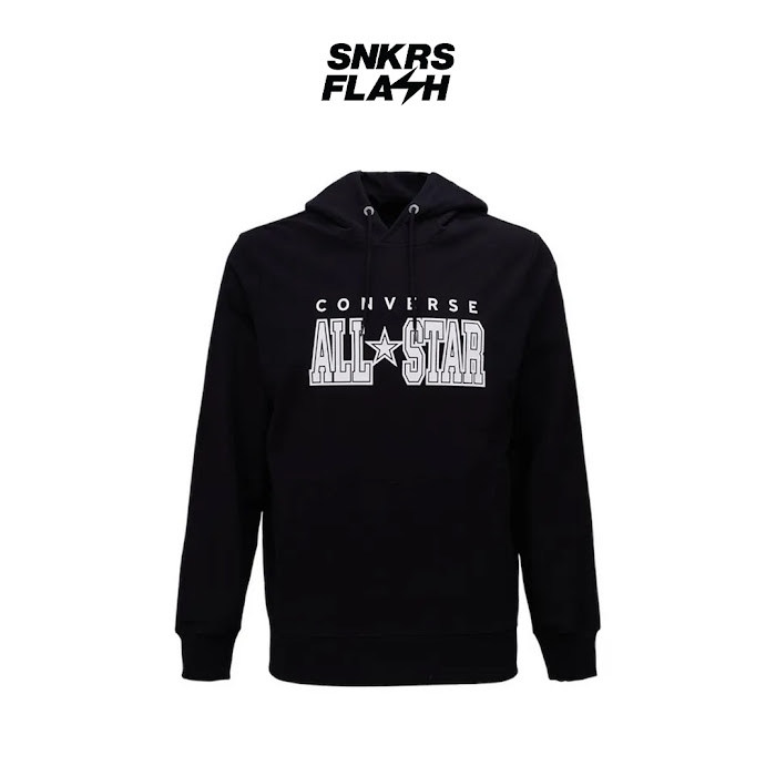 CONVERSE Arch All Star Hoodie Black Jaket Pria - MJ1125001