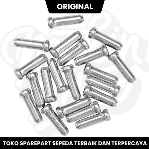 End Cap Inner Kabel - Silver