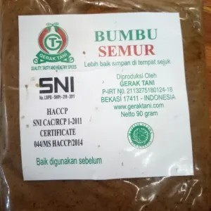 bumbu semur gerak tani