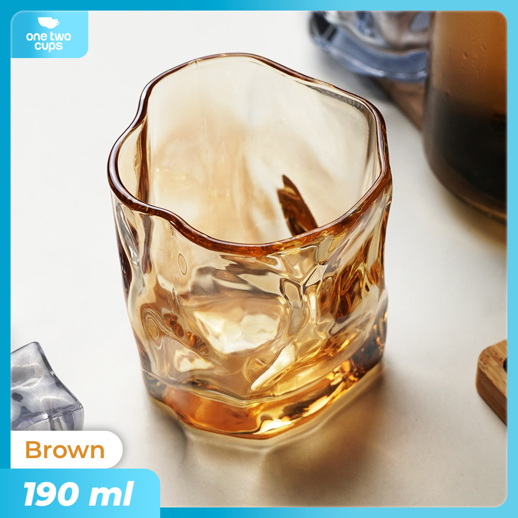 One Two Cups Gelas Whisky Cocktail Japanese Yamazaki Rock Glass 190ml - L200