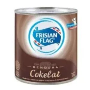 SUSU KALENG FRISIAN FLAG COKLAT