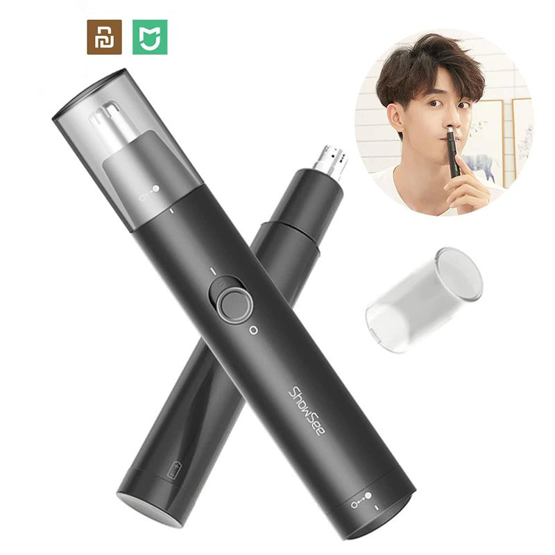 Pencukur Bulu Hidung Elektrik Electric Nose Trimmer Alat Cukur Bulu Telinga Pria