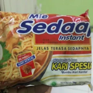 Mie sedap kari spesial