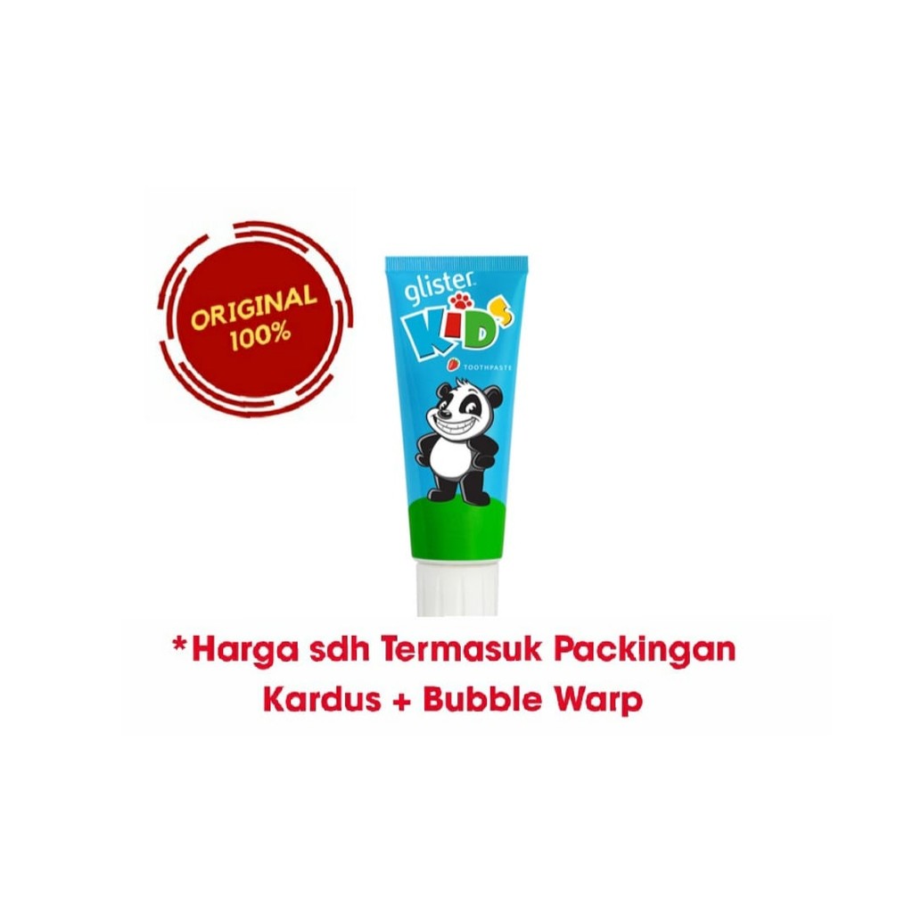 Glister kids toothpaste pasta gigi / odol anak Amway Original(01)