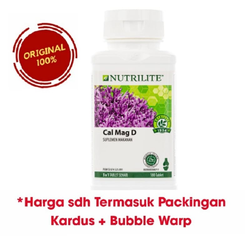 Nutrilite Calmag D  Amway 100% asli (P022a)