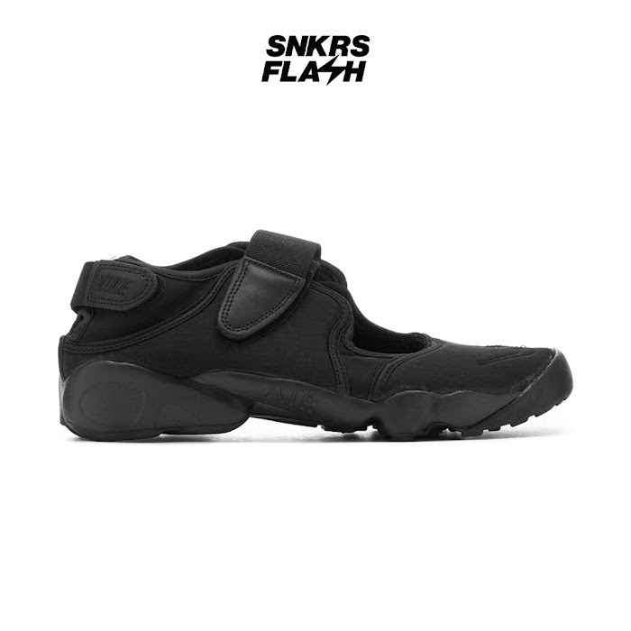 NIKE Air Rift Black Cool Grey Sepatu Sneakers Wanita - HF5389001