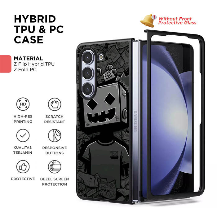 The Box Head AB4245 Casing HP Custom Hardcase Softcase Samsung Galaxy Z Fold 7 6 5 4 3 Z Flip 7 6 5 