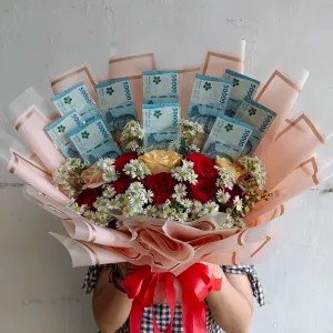 113. bucket uang 50 rb (10 lembar)