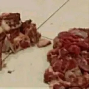 Tetelan daging sapi baru, segar/fresh 500g
