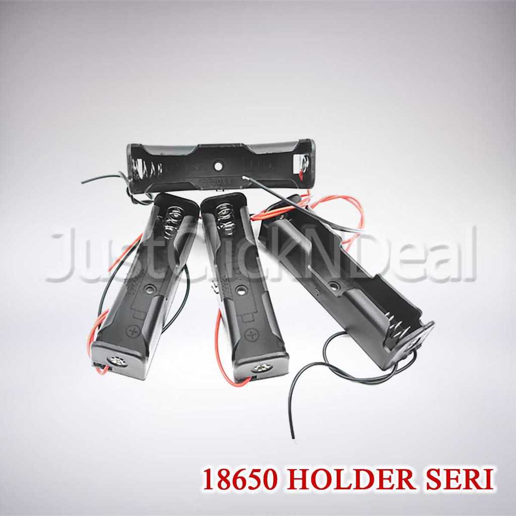 Holder Baterai 18650 Seri 1 Slot Diy Mod Vape Vapor