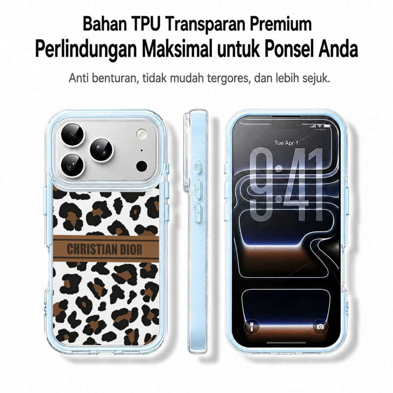 Tenang Motif-Leopard Case Vivo Y05 V70 Fe Y31D Y11D T5 Pro 5G V60 Lite Y400 Y21D Y29 V50 Lite Iqoo Z