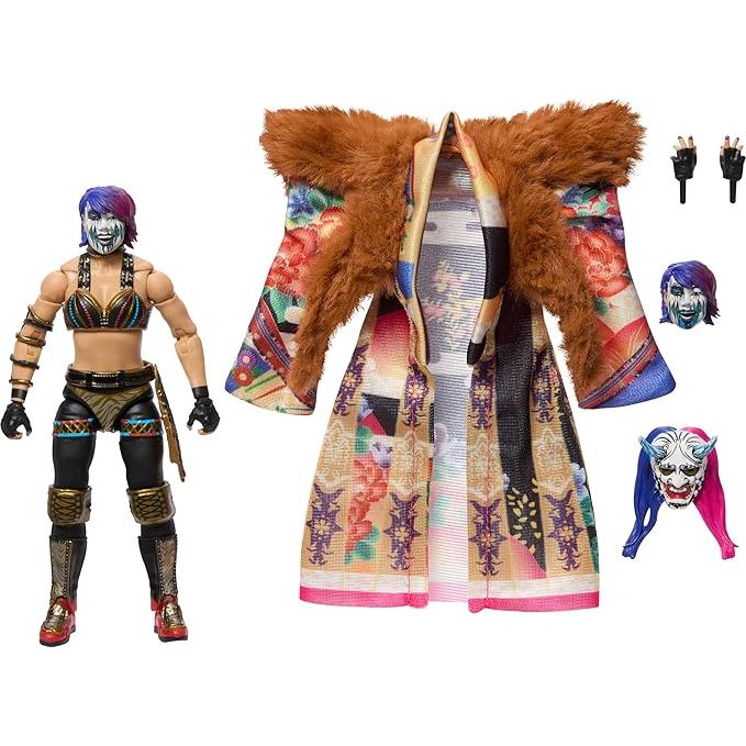 WWE Ultimate Edition Action Figure and Accessories Set, Asuka
