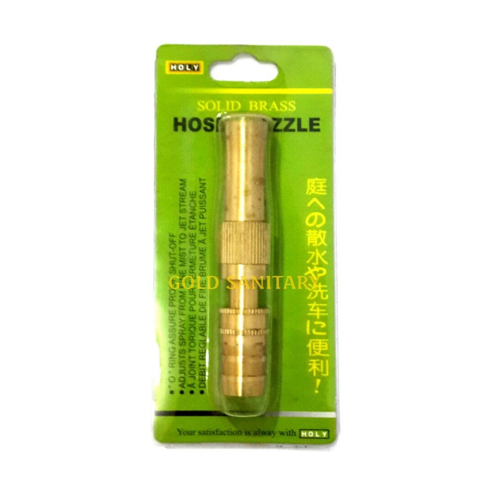 Semprotan Selang Air Lurus Putar KUNING / Nozel Putar Kuning