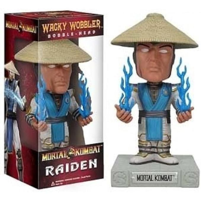 Funko Mortal Kombat Wacky Wobbler Bobble Head Raiden