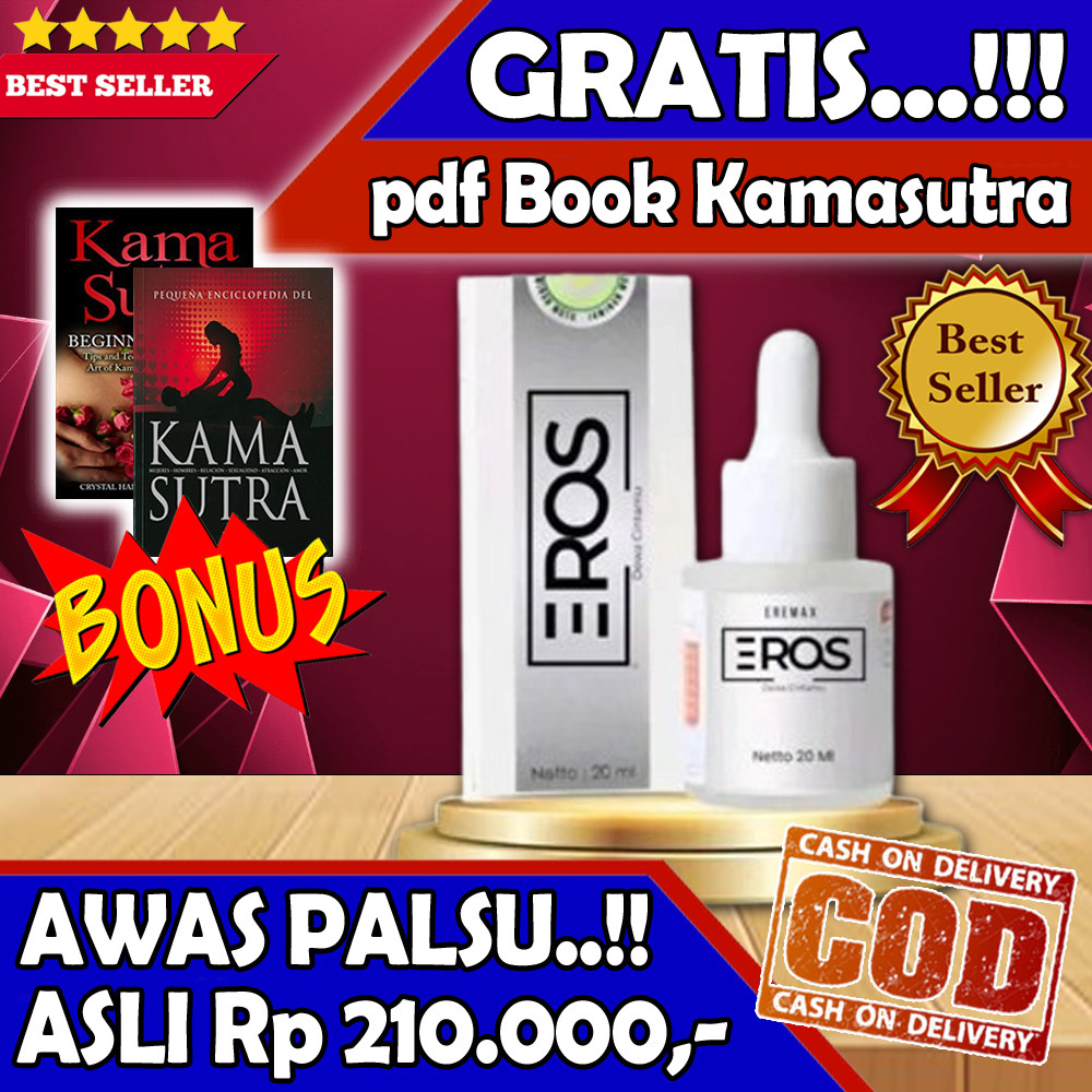 Eros Tetes Pria Perkasa Original Dewa Cintamu Wangi Parfum Serum Sangat Ampuh Eremax Asli